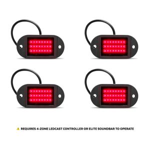 Ecoxgear RGB Rock Lights 4PK